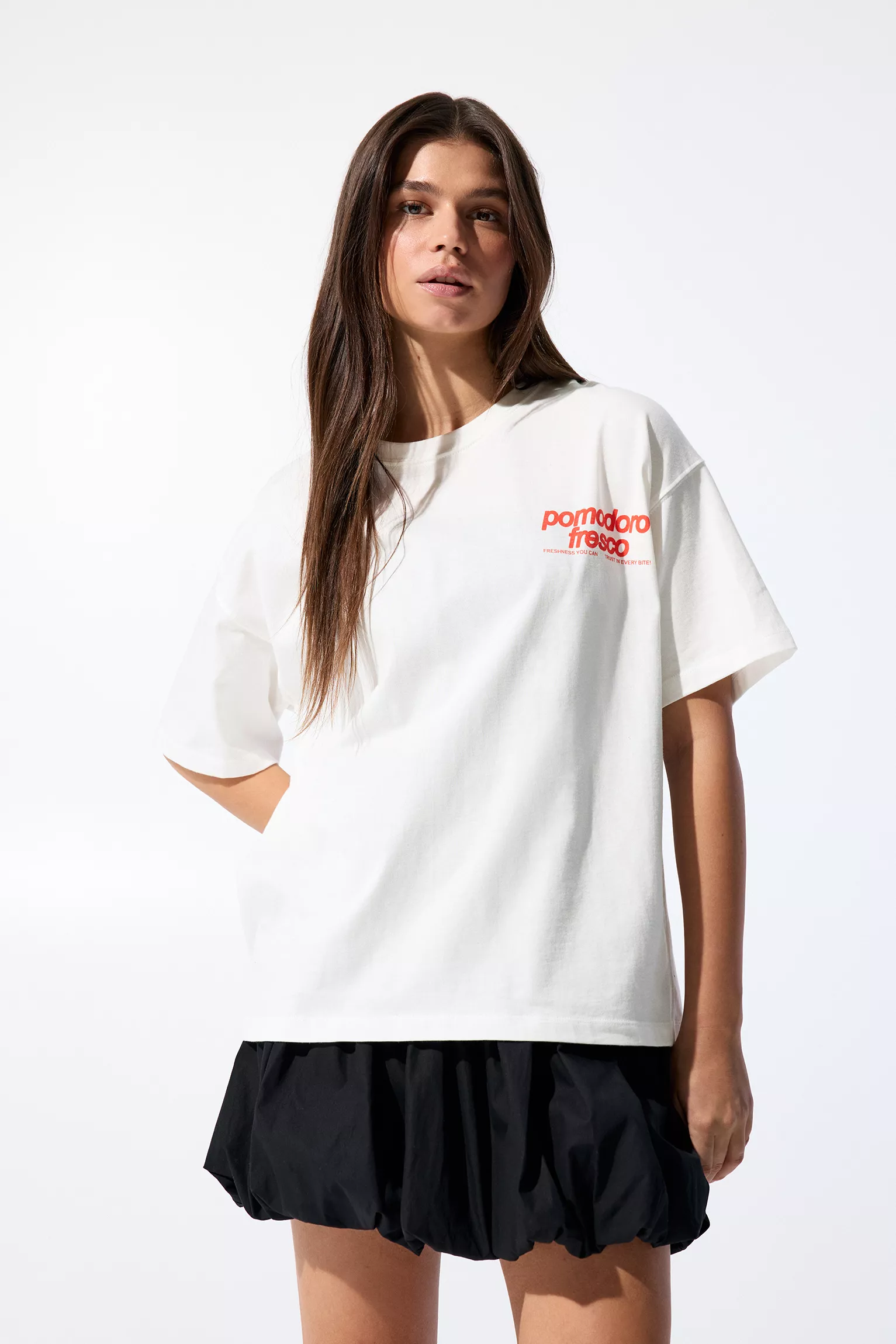 Tomato graphic T-shirt
