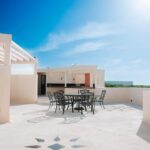 la terraza de villa cisne