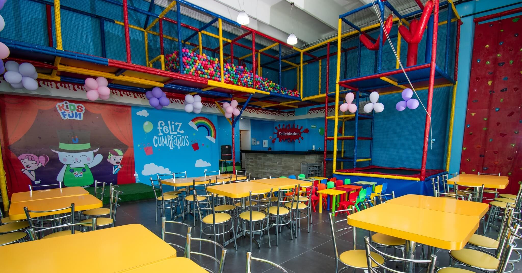 Salón de fiestas Kids Fun Cancún