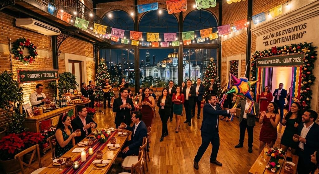 Posadas navideñas en ciudad de México